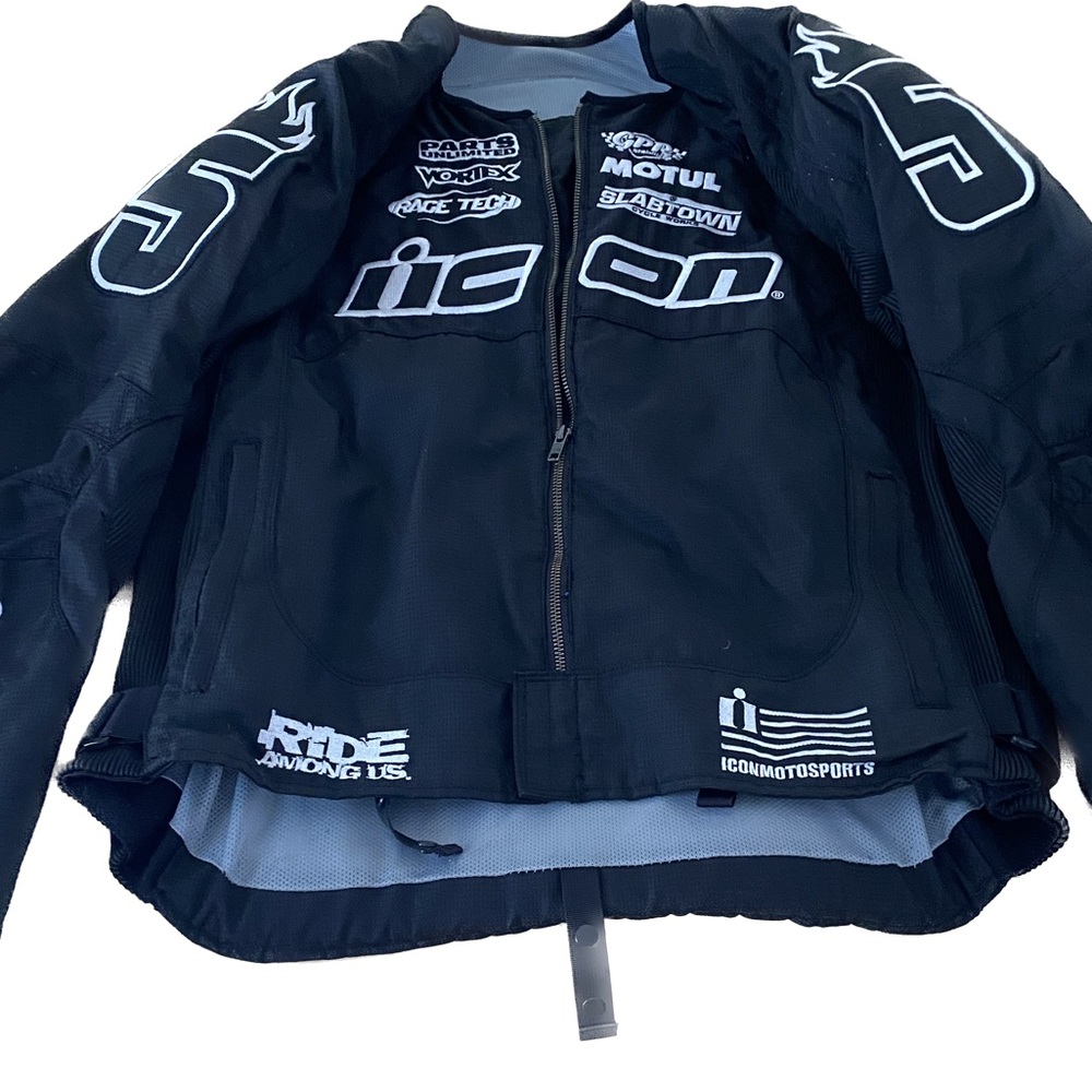 Icon merc stage2 racing jacket.